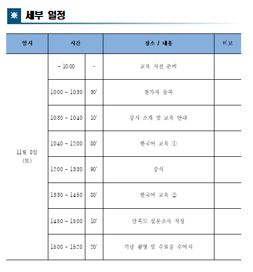 행사 통역(영어) 스탭 모집공고 게시글 썸네일